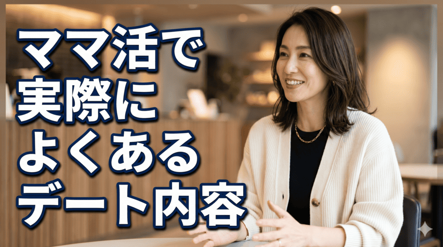 ママ活で実際によくあるデート内容