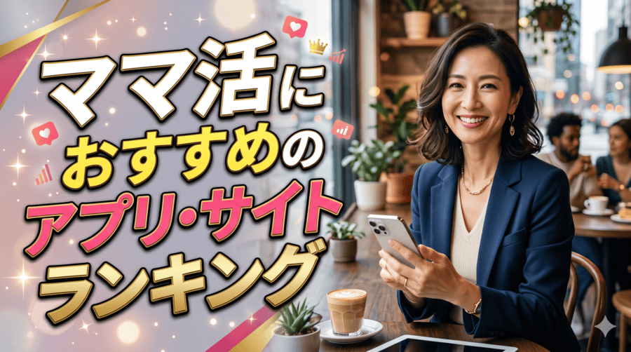 ママ活におすすめのアプリ・サイトランキング